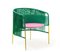 Green Caribe Lounge Chair by Sebastian Herkner 2