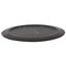 Black Piatto Piano #2 Dining Plate by Ivan Colominas 1