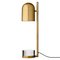 Gold Cylinder Table Lamp, Image 2