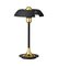 Black and Gold Contemporary Table Lamp 2