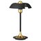 Black and Gold Contemporary Table Lamp 1
