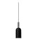 Black Cylinder Pendant Lamp 2