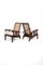 Arts and Crafts Steamer Armchairs, Set of 2, Image 4