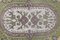 Tapis Oushak Artisanal Vintage en Laine 6