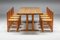 Pine Dining Chairs by Le Corbusier, Set of 8, Image 12