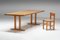 Kiefernholz Esstisch von Le Corbusier 8