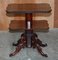 Antique Cuban Hardwood Dumbwaiter Table, Set of 2, Image 19