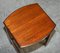 English Hardwood Nesting Tables, 1940s, Set of 3, Image 11