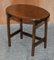 Tables Gigognes en Bois Dur, Angleterre, 1940s, Set de 3 4