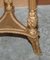 Antique Giltwood Marble Topped Jardiniere Plant Marble Stands, Set of 2 11