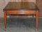 Double Sided Victorian Green Leather & Hardwood Dining Table, 1880s, Image 13