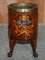 Antique Dutch Inlaid Wine Cooler Bucket, 1800s 8