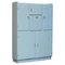 Mid-Century Duck Egg Blue Kitchen Larder Cupboard, Image 1