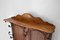 French Provincial Louis XV Coat Rack in Carved Chestnut and Wrought Iron 4