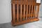 French Provincial Louis XV Coat Rack in Carved Chestnut and Wrought Iron, Image 7