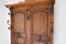 French Provincial Louis XV Coat Rack in Carved Chestnut and Wrought Iron 5