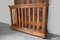 French Provincial Louis XV Coat Rack in Carved Chestnut and Wrought Iron, Image 8