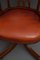 English Mahogany Revolving Office Chair, Image 7