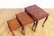 Louis XV Style Nesting Tables in Cherry, Set of 3 2