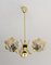 Mid-Century Bubble Glass Chandelier, Image 1