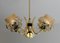 Mid-Century Bubble Glass Chandelier, Image 7