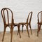 Wood and Cane Bistro Chairs by Michael Thonet for Thonet, 1930s, Set of 4 3