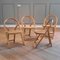 Arca Folding Chairs by Gigi Sabadin for Crassevig, 1970s, Set of 4 2