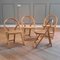 Arca Folding Chairs by Gigi Sabadin for Crassevig, 1970s, Set of 4, Image 2