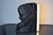 Lámpara de mesa con busto de mujer, Francia, 1970, Imagen 2