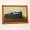 Antique Victorian Oil Painting of Steam Locomotive Train 2