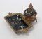 Small Napoleon III Inkwell in Bronze and Enamel, 19th Century, Image 4