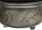Chinese Japanese Oriental Bronze Planter Bowl, 19th Century 6