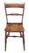Mid-19th Century Elm & Beech Oxford Knife-Back Kitchen Dining Chairs, Set of 8, Image 4