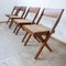 Mid-Century Library Dining Chairs by Pierre Jeanneret, Set of 4 15