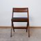 Mid-Century Library Dining Chairs by Pierre Jeanneret, Set of 4 2