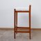 Schwedischer Mid-Century Teak Barhocker 4