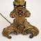 Antike viktorianische Tischlampe aus Messing 4