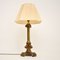Antique Victorian Brass Table Lamp 2