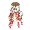 Small Round Flower Power Fuchsia Cascade Chandelier in Fuchsia Color from VGnewtrend, Italy 1