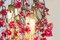 Lustre Flower Power Magnolia Fuchsia avec Tuyaux en Or 24 Carats de Vgnewtrend, Italie 6