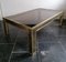 Grande Table Basse Brutaliste en Laiton par Peter van Heeck 4