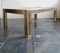 Grande Table Basse Brutaliste en Laiton par Peter van Heeck 1