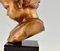 Antique Bronze Sculpture Bust of a Cupid by François Duquesnoy, 1900, Image 8