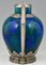 Art Deco Blue Ceramic & Bronze Vases by Paul Milet for Sèvres, 1920, Set of 2 7