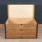 20th Century Trunk in Woven Canvas from Louis Vuitton, Paris, 1900, Image 8