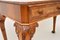 Antique Queen Anne Style Burr Walnut Console Table 9