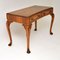 Antique Queen Anne Style Burr Walnut Console Table, Image 10