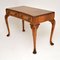 Table Console Style Queen Anne Antique en Noyer 3