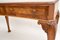 Antique Queen Anne Style Burr Walnut Console Table, Image 7
