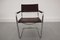 Bauhaus Leather Model MG5 Cantilever Chairs by Centro Studi for Matteo Grassi, 1970, Set of 4, Image 1
